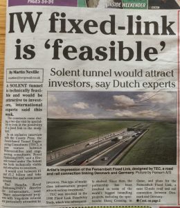 IOW Fixed LINK is Feasible / solent freedom tunnel
