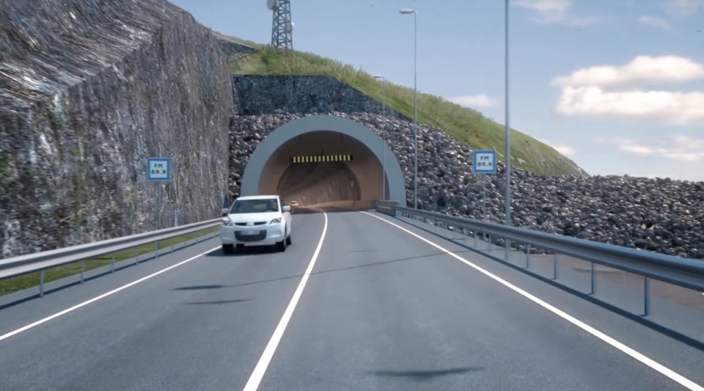 Sandoy Tunnel / Solent Freedom Tunnel / Carl Feeney